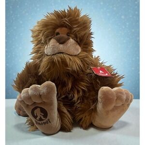 NWT Aurora 12.5" Big Foot Sasquatch Plush Stuffed Animal GTubB8